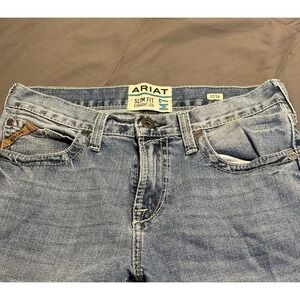 Ariat M7 Mens Rocker Stretch Stirling Stackable Straight Leg Jeans 32x36 Cowboy